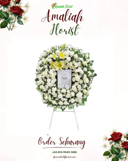Krans Bunga Duka Pangkal Mas Mulya